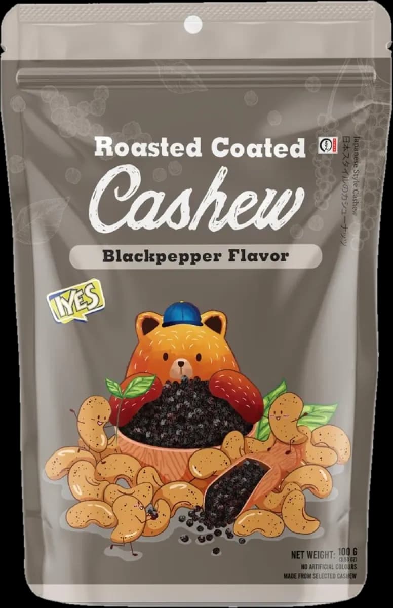 Iyes Blackpepper Cashews Pack