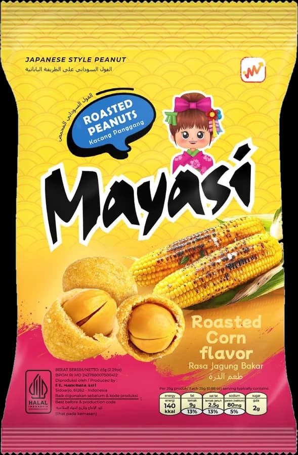 Roasted Corn Bento Puffs