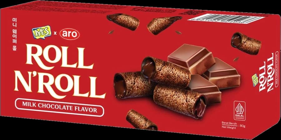 Milk Chocolate Wafer Sticks