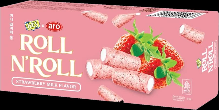 Strawberry Milk Wafer Sticks